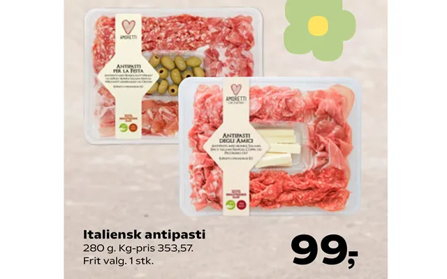 Italiensk Antipasti