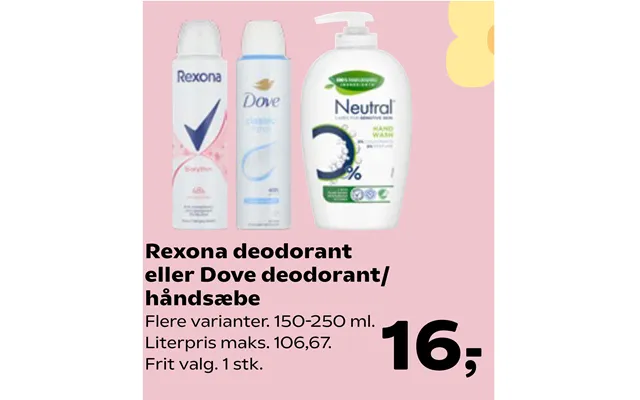 Rexona Deodorant Håndsæbe