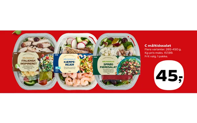 C Måltidssalat