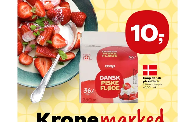 Coop Dansk Piskefløde