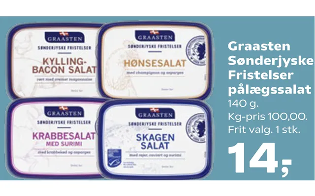 Graasten Sønderjyske Fristelser Pålægssalat