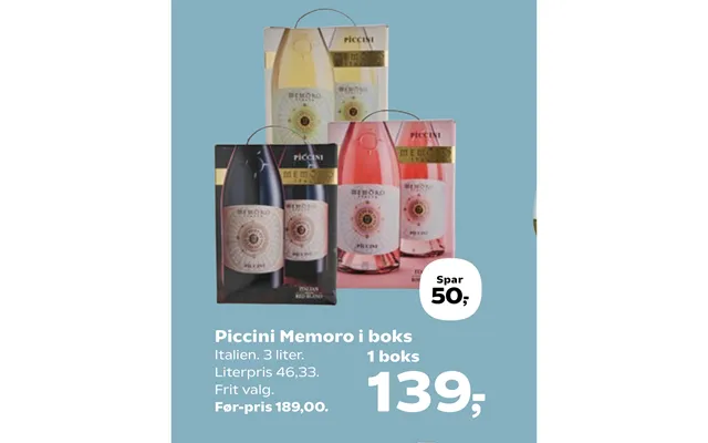 Piccini Memoro I Boks
