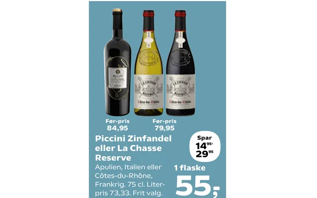 Piccini Zinfandel Eller La Chasse Reserve