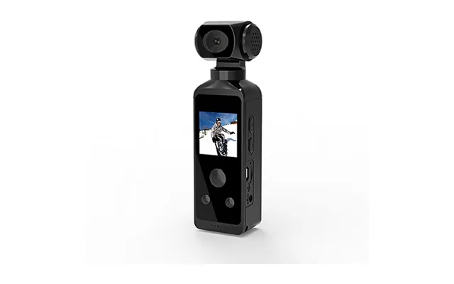 4k Mini Actionkamera Med Wifi - Vandtæt Sports Kamera Til Rejse, Cykel Og Vlog
