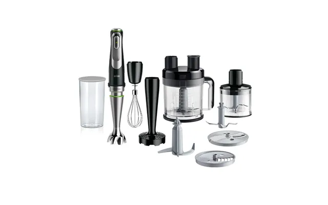 Braun Multiquick 9 Mq 9187xli Premium Stavblender. Sort Stål