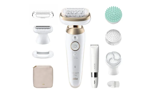 Braun Silk-épil 9 Flex Skinspa 9-481 3d Guld - Hvid