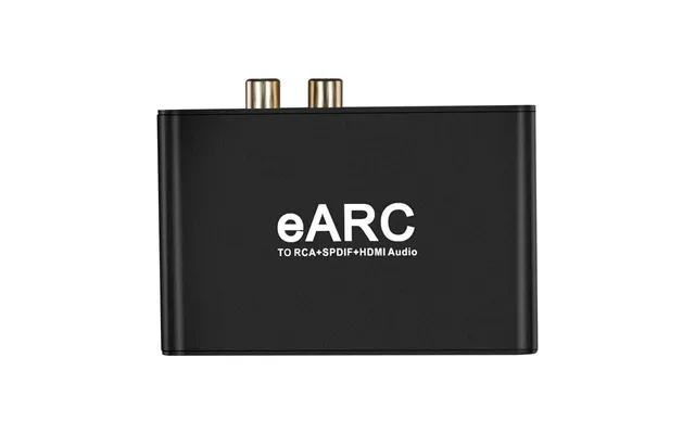 Earc Arc Audio Konverter - Hdmi Til Optisk, Rca & 3.5mm