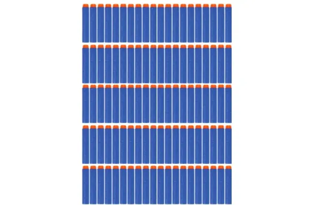 Ekstra Patroner Til Soft Foam Blasters Såsom Feks Nerf. 100 Stk