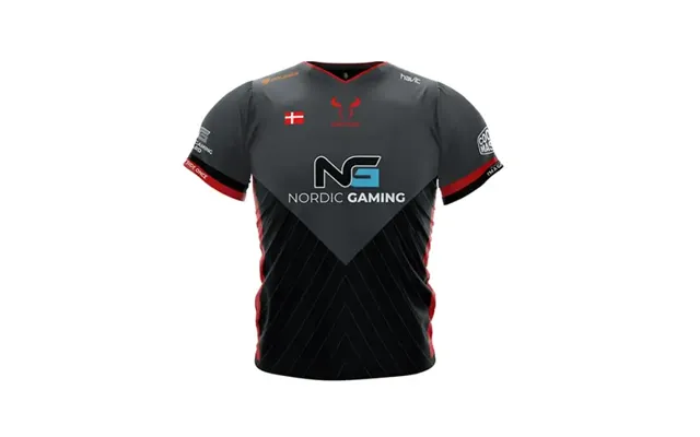 Fed Gaming T-shirt. Grå. Str S.