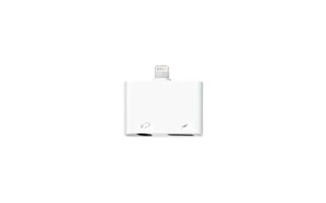 Iphone Lightning Earphone Adapter. Opladning Og 3.5 Mm Adapter