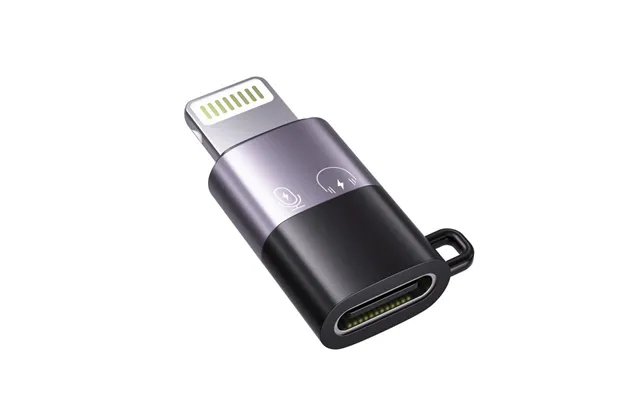 Iphone Lightning Til Usb-c Adapter. Tilslut Usb-c Enheder Til Din Iphone Eller Ipad