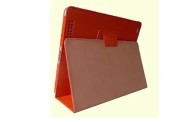 Lædertaske -holder Til Ipad 2 Ipad 3 Ipad 4. Orange.