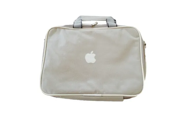 Lækker Macbook 15,4 Skulderstaske. Silver.