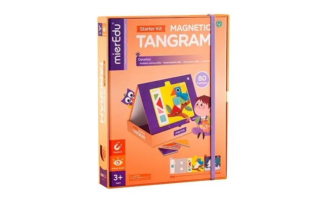 Mieredu Magnetbog - Tangram, Start-sæt