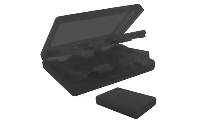 Nintendo 3ds Game Case Til Opbevaring Af 28 Stk Spil. Sort.