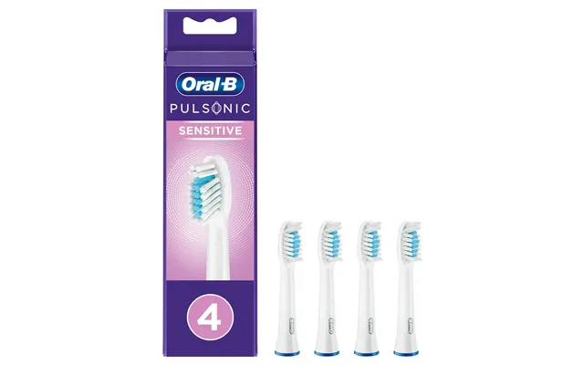 Oral-b Pulsonic Sensitive 4 Stk Hvid