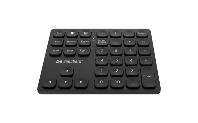 Sandberg Trådløst Numerisk Tastatur Pro. Sort.
