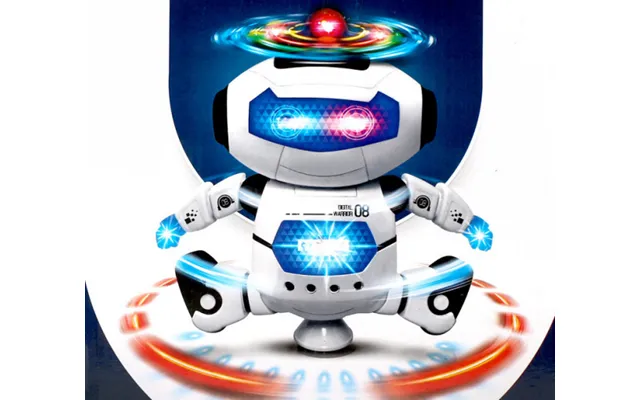 Sjov Og Underholdende Dansende Robot Med Masser Af Lys.