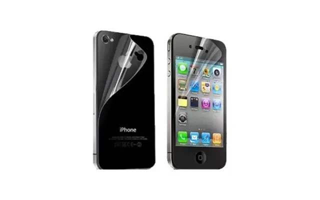 Skærmbeskyttelse Til Iphone 4 & 4s. Front Back.