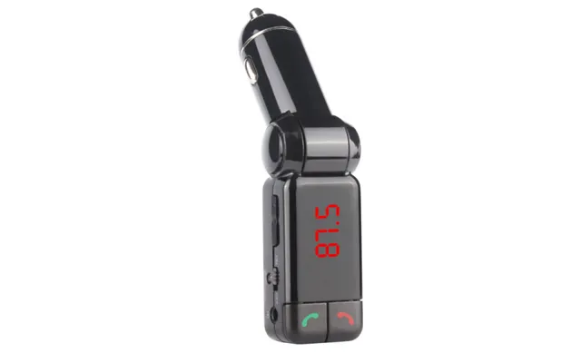 Smart Bluetooth Fm-transmitter Og Dual Oplader Til Bilen.