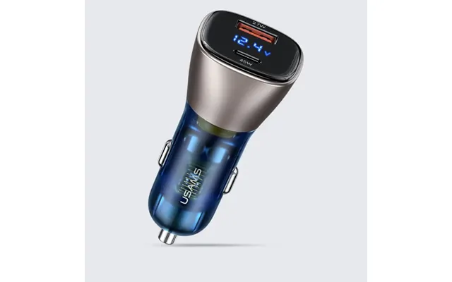 Usams 72w Dual Usb Billader. Qc3.0 Quick Charge Oplader. Usb-a Usb-c