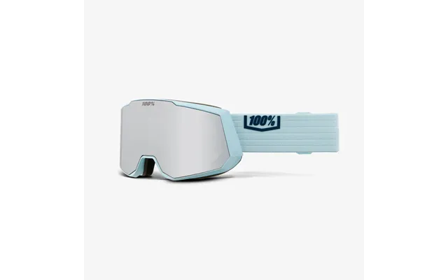 100% Snowcraft Xl Hiper Skibriller Ekstra Linse - Mason Mirror Silver Lens