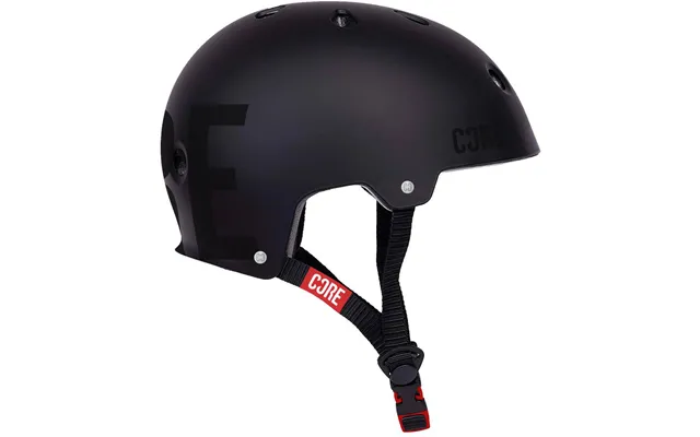 Core Street Hjelm - All Black Xs-s 48-54 Cm