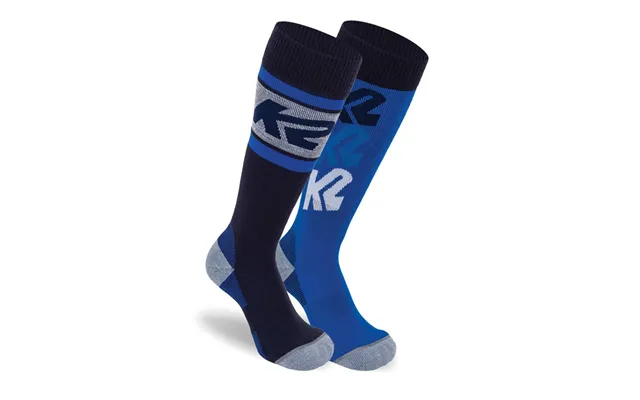 K2 All Mountain Skistrømper Til Børn 2-pack - Navy Grå Roy
