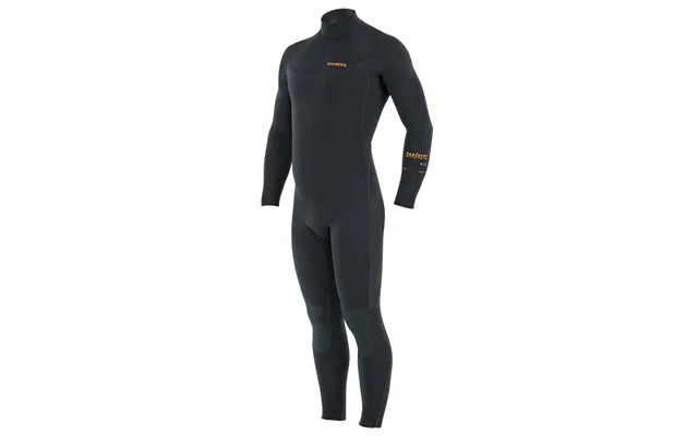 Manera Seafarer Back-zip Våddragt Til Herre 4 3mm - Sort