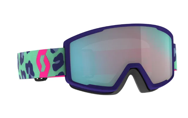 Scott Factor Pro Skibriller - Mint Green Neon Lyserød