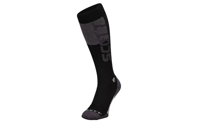 Scott Merino Sock Skistrømper - Sort Mørkegrå