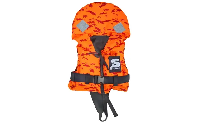 Secumar Bravo Print Redningsvest Til Børn - Orange