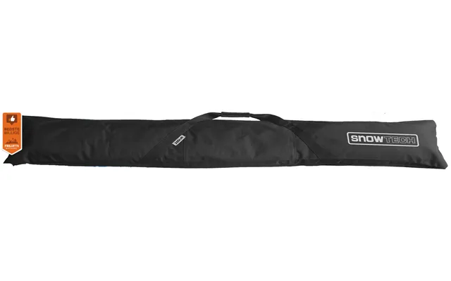 Snowtech Sport Skitaske 200 Cm - 1 Par Flade Ender Gennemgående Lynlås