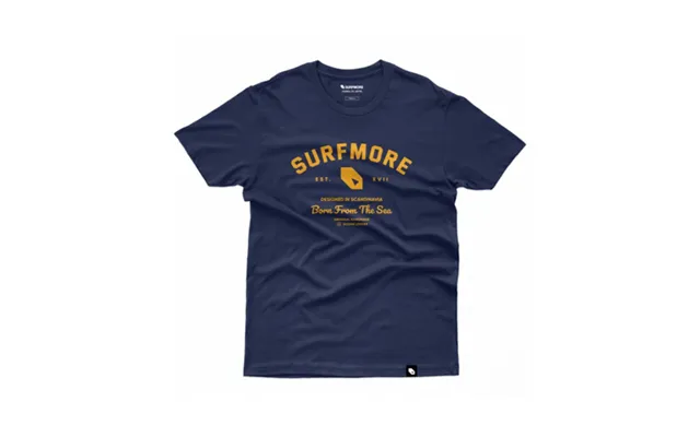 Surfmore Born From The Sea T-shirt - Navy