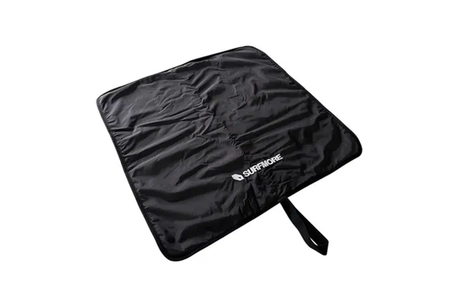Surfmore Change Mat - Sort Rød