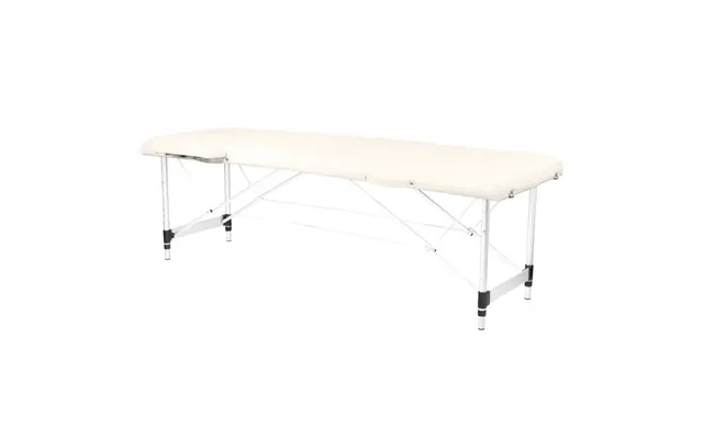 Bærbart Massagebriks - 2-delt Aluminiumscreme
