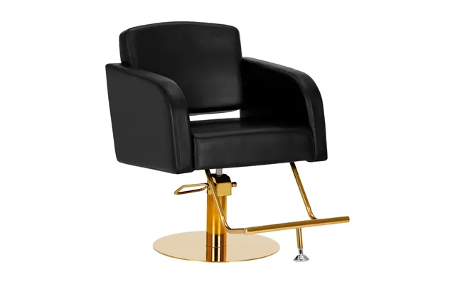 Barberstol Gabbiano Turyn Sort Guld