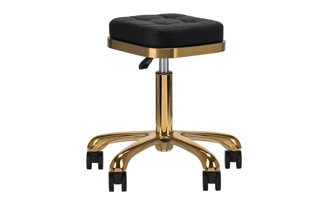 Behandlerstol M-1645 Sort Guld