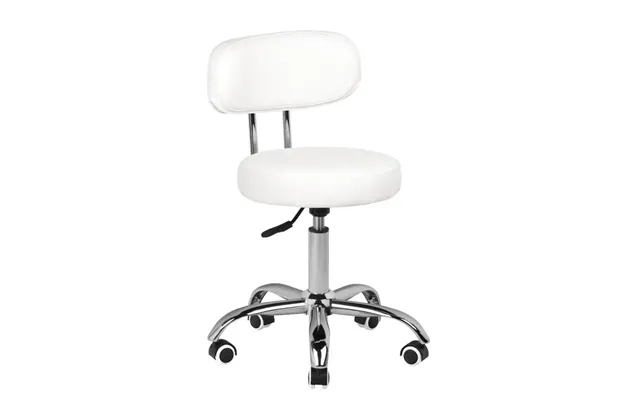 Behandlerstol M. Ryg A-007 Hvid