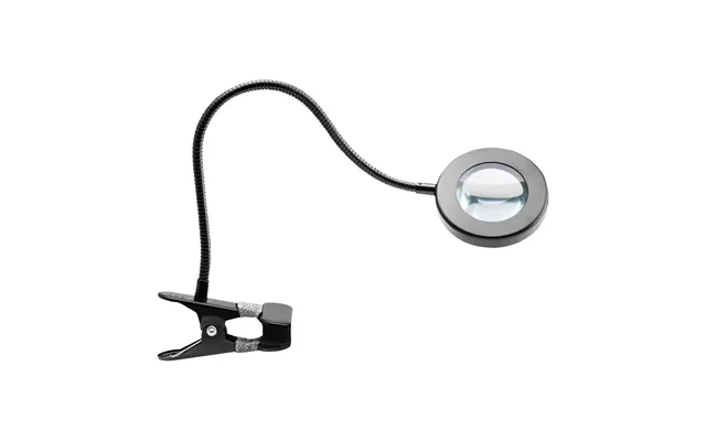 Forstørrelseslampe Slange Led Sort