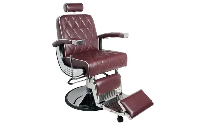 Gabbiano Rød Imperial Barberstol