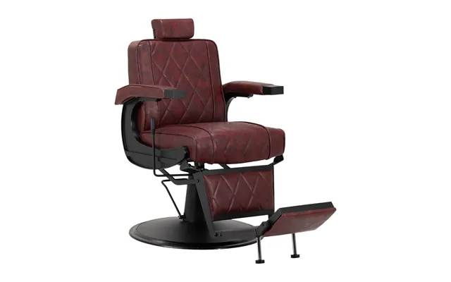 Herrehårklippestol Hair System Barberstol Bm88066b Bordeaux