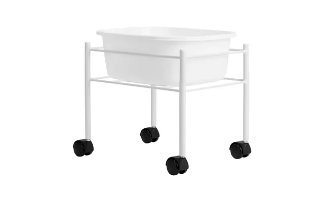 Hvid Fodskammel Simple