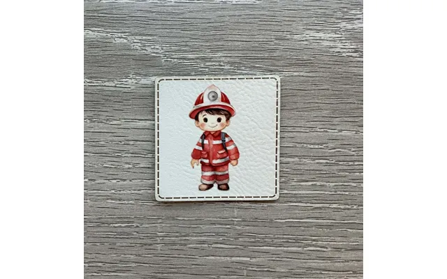 Applikation - Brandmand Ca. 5 X 5 Cm