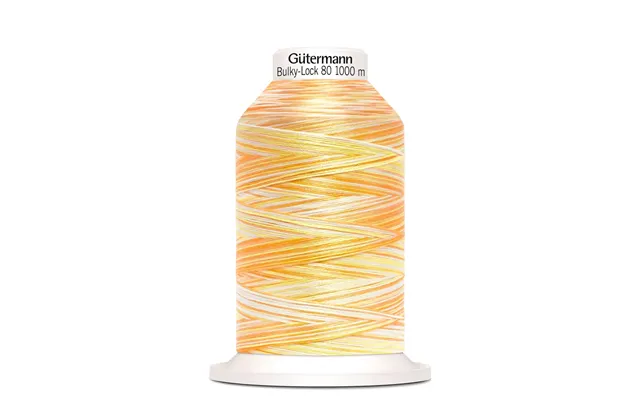 Bulky-lock 80 - 1000 M Multifarvet Gule Orange Toner