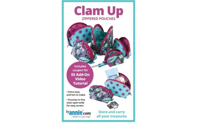 By Annie-zip Clam Up