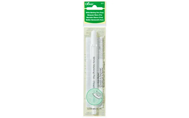 Clover Markeringspen - Hvid