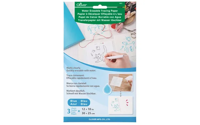 Clover - Vandopløseligt Transferpapir