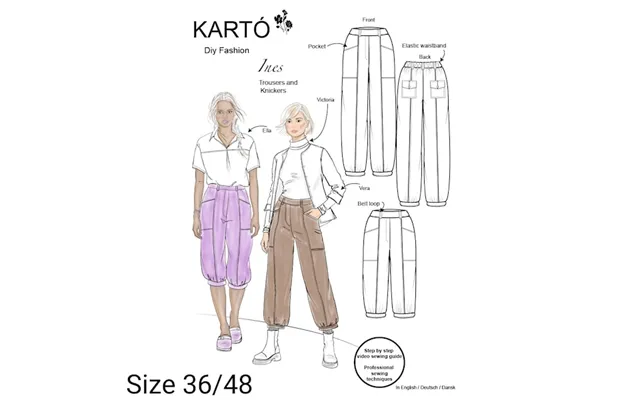 Kartó Ines 7 8 Buks Str.36-48