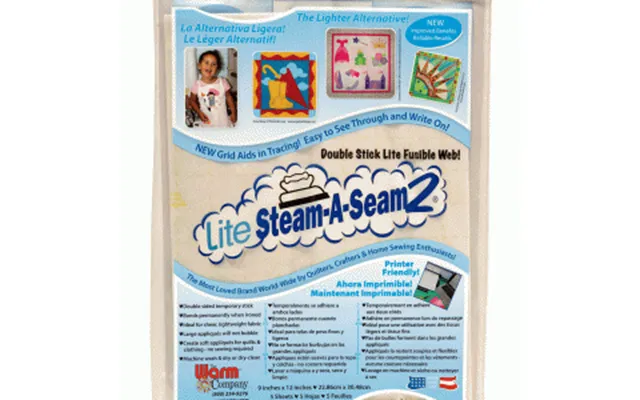 Lite Steam-a-seam 2 - Vlies Til Applikation 5 Ark